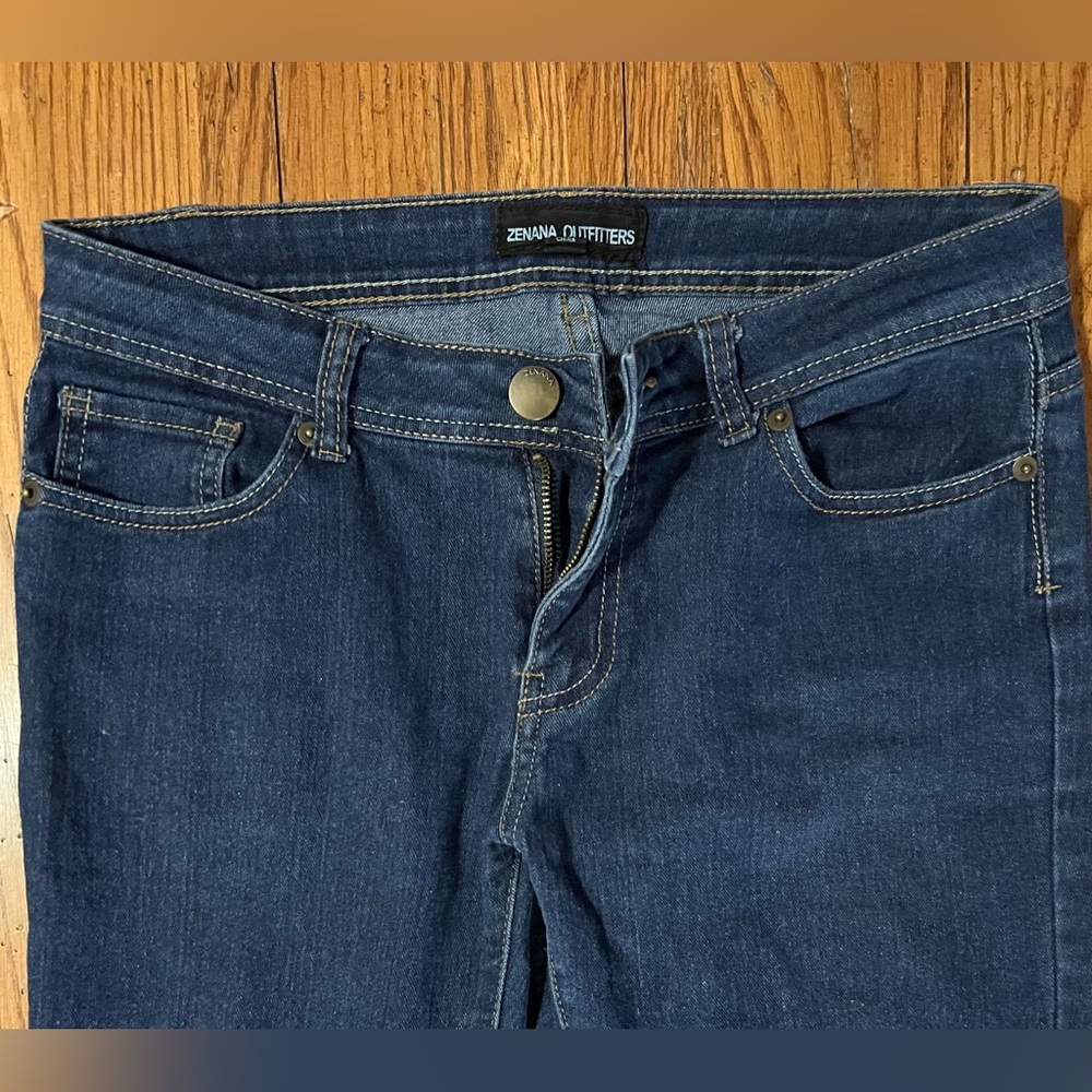 Zenana Outfitters Juniors Skinny Blue Jeans! Size 7 👖 - Picture 3 of 9